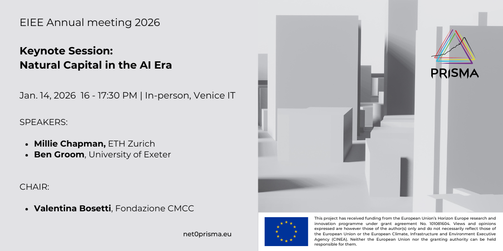 PRISMA Keynote Session: Natural Capital in the AI Era